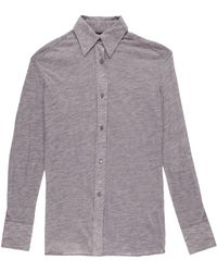 Tom Ford - Long-sleeve Cashmere Shirt - Lyst