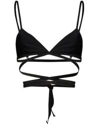 Matteau - Top De Bikini Con Lazo - Lyst