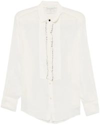 forte_forte - Ruffle-Trim Shirt - Lyst