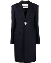 Jil Sander - Single-Button Wool Coat - Lyst