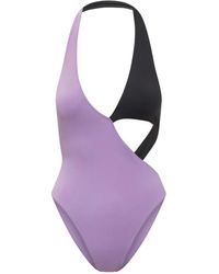 ALESSANDRO VIGILANTE - Colour-Block Swimsuit - Lyst