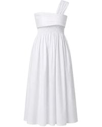 Tela - One-Shoulder Midi Dress - Lyst