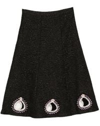Cynthia Rowley - Bead-Embellished Skirt - Lyst