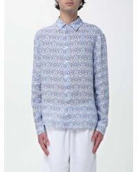 Peninsula - Paisley-Print Linen Shirt - Lyst