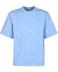 CASABLANCA - Monogram Short-Sleeve T-Shirt - Lyst