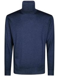 Altea - Dolcevita Merino Rasata Roll-Neck Wool Sweater - Lyst