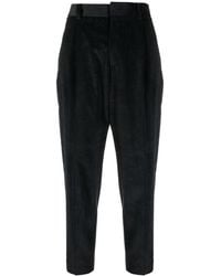 Woolrich - Cropped Corduroy Trousers - Lyst