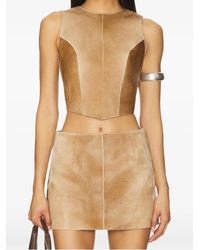 ZUT - Hair-On Leather Skirt - Lyst