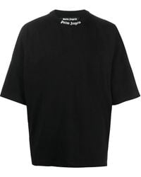 Palm Angels - T-shirt with logo - Lyst