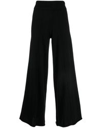 Lisa Yang - High-waisted Flared Cashmere Trousers - Lyst