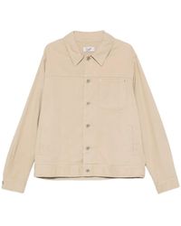 Pence - Logo-Patch Shirt Jacket - Lyst