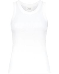 Loulou de Saison - Limba Embroidered Tank Top - Lyst