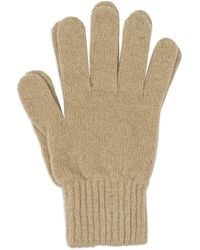 VIETTI MERCHANDISE - Ribbed-Trim Gloves - Lyst
