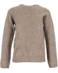 P.A.R.O.S.H. - Crew-Neck Knitted Sweater - Lyst