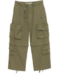 A Bathing Ape - Cargo Wide-Leg Trousers - Lyst