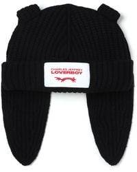 Charles Jeffrey - Logo-Patch Chunky-Knit Beanie - Lyst