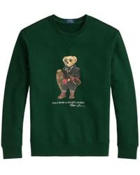 Polo Ralph Lauren - Polo Bear Long-Sleeve Sweatshirt - Lyst