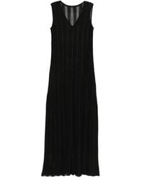 Neera - V-Neck Maxi Dress - Lyst