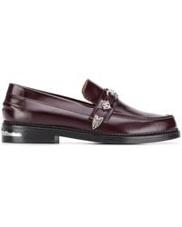 Toga Virilis - Hardware Embellished Low Heel Loafers - Lyst