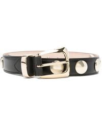KHAITE - Benny Belt With Studs - Lyst