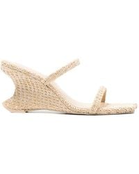 Cult Gaia - Raven Woven Sandals - Lyst