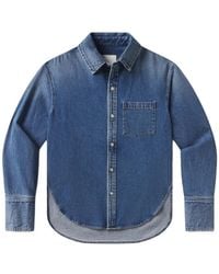 Citizens of Humanity - Button Chest Pocket Denim Shirt - Lyst