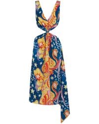 Marni - 'no Vacancy Inn' Capsule High Summer Long Dress - Lyst