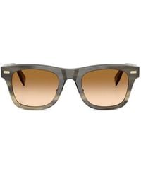 Brunello Cucinelli - Square-Frame Sunglasses - Lyst