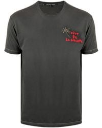 Cout de la Liberte - T-Shirt Verfraaid Met Kralen - Lyst