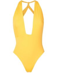 Clube Bossa - Amarelo V-neck Swimsuit - Lyst