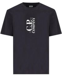 C.P. Company - T-Shirt À Logo Imprimé - Lyst