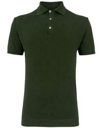 Franzese Collection - Gossip Ribbed-Trim Polo Shirt - Lyst