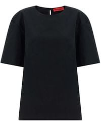 Thelatest - Dean Crew-Neck Teardrop T-Shirt - Lyst