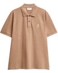 Pringle of Scotland - Logo-Embroidered Piqué Polo Shirt - Lyst