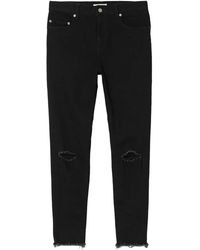 Undercover - Frayed-Detail Zip-Pockets Jeans - Lyst