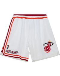 Mitchell & Ness - Miami Heat 1996-1997 Home Swingman Shorts - Lyst