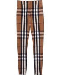 Burberry - Pantalones de montar con motivo Vintage Check - Lyst