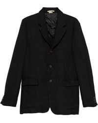 Comme des Garçons - Diagonal-Stripe Notched-Lapels Jacket - Lyst