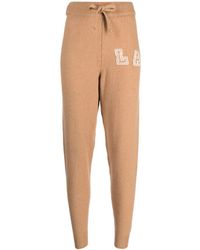Joshua Sanders - Patterned Intarsia-Knit Track Pants - Lyst