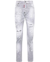 DSquared² - Halbhohe Cool Guy Slim-Fit-Jeans - Lyst