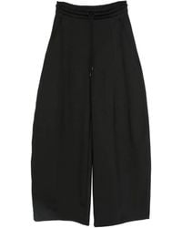 Max Mara - Drawstring-Waist Track Pants - Lyst