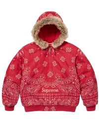 Supreme - バンダナジャカード デニムジャケット - Lyst
