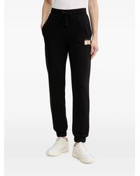 ARMANI EXCHANGE - Logo-Patch Drawstring Track Pants - Lyst
