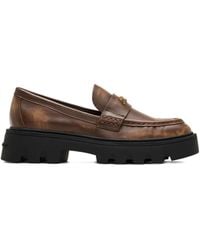 Marc Jacobs - Logo-Plaque Chunky Loafers - Lyst