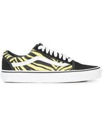 Vans - Old Skool Zebra Low-Top Sneakers - Lyst