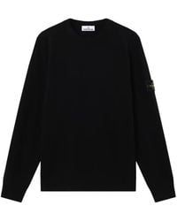Stone Island - Pull 5100021 Light Rws Geelong En Laine - Lyst
