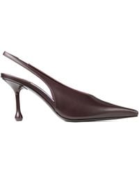 Jimmy Choo - 80Mm Isa Slingback Pumps - Lyst