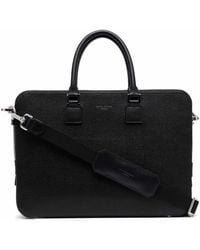 Aspinal of London - Mount Street Leather Briefcase - Lyst
