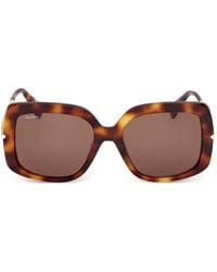 Max Mara Eyewear - Square-Frame Sunglasses - Lyst
