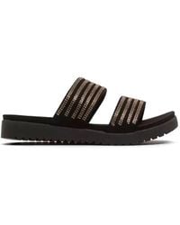 Péché Originel - Rhinestone-Embellished Double-Strap Sandals - Lyst
